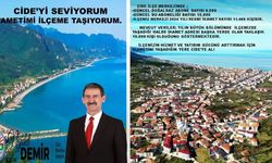Cide Belediyesi’nden ikamet çağrısı: “Cide’yi seviyorum"