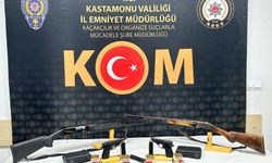 Kastamonu'nu Emniyeti'nden 9 adrese eş zamanlı operasyon!