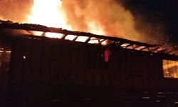 Kastamonu'da korkutan ev yangını!