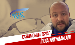 Kastamonulu esnaf ücretsiz gözlük iddiasını yalanladı
