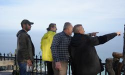 Köylülerin emeğiyle yapılan teras ziyaretçileri büyülüyor