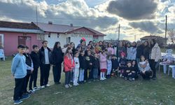 Muhtar Ebru Uzun’dan köyde eğlence dolu gün