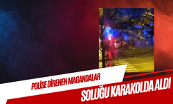 Kastamonu'da polise direnen magandalar soluğu karakolda aldı
