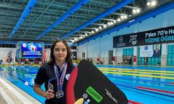 Kastamonulu şampiyon Zeynep Elbir madalyaları topladı