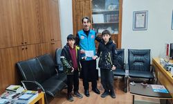 Kastamonu'nun minik yüreklerinden Filistin'e bağış