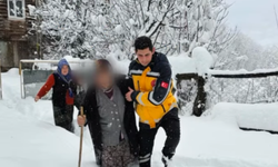 Cideli hastaya güçlükle ulaşıldı