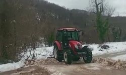 Cideli Muhtar ve ekibinden örnek davranış
