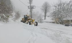Cide’nin tüm köy yolları ulaşıma kapalı