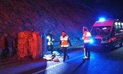 Kastamonu Batı Çevre Yolu’nda otomobil devrildi: 3 yaralı