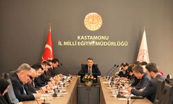 Kastamonu’da İlçe Milli Eğitim Müdürleri ikinci dönem gündemiyle toplandı