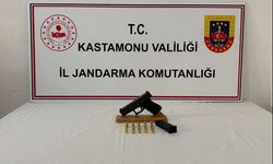 Üzerinden ruhsatsız tabanca çıkan şahıs gözaltına alındı