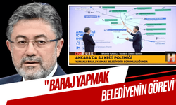 Kastamonulu Bakan Yumaklı: "Baraj yapmak belediyenin görevi"