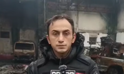 Kastamonulu savaş muhabiri sıcak bölgenin ortasında!