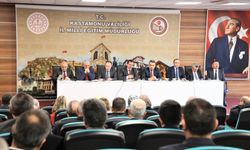 Kastamonu’da okul müdürleri ikinci dönem gündemiyle toplandı
