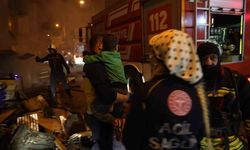 Yangında can pazarı: 8 kişi dumandan etkilendi