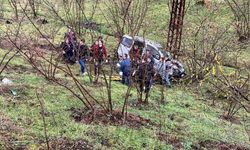 Feci kaza: 3 araç birbirine girdi