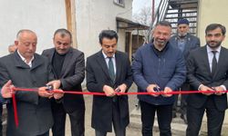 Araç'ta tadilatı tamamlanan köy camii ibadete açıldı