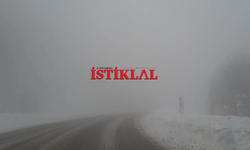 Cide-Kastamonu yoluna sis çöktü