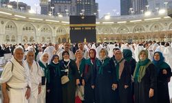 Cideli umreciler kutsal topraklara ulaştı