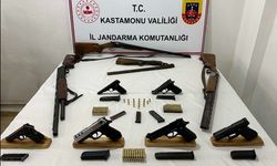 Kastamonu’da silah cephaneliği ele geçirildi: 7 gözaltı