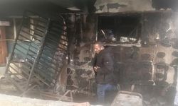 Kastamonu'da jeneratör patladı, fırın alevlere teslim oldu