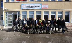 Havuzbaşı Tayfa’dan Cideli öğrencilere 'Bot ve Mont' yardımı