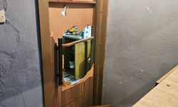 Evde aradığını bulamayan hırsızlar iş aletlerini çaldı