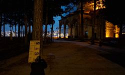 Kastamonu'da külliye karanlığa büründü