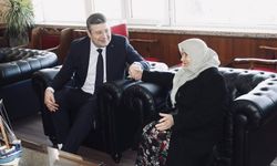 Şehidimizin annesi makamda!