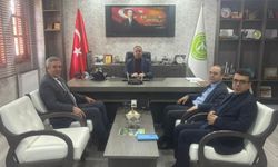 Kastamonu Defterdarı Uslu'dan Başkan Çınar’a ziyaret