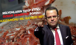 Kastamonu mu Kayseri mi? Bu kez konu ekonomi değil