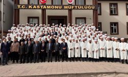 Kastamonu’ya atanan 169 imam hatip için tören düzenlendi