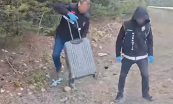 Kovalamacada atılan valizden 11 bin hap çıktı