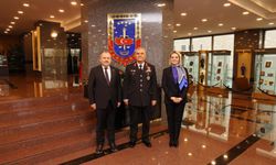 Uluay ve Ekmekci Orgeneral Çardakcı’yı ziyaret etti