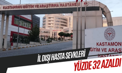 Kastamonu’dan il dışına hasta sevkleri yüzde 32 azaldı