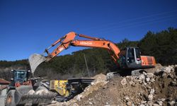 Kastamonu’da bozulan köy yolları tek tek onarılıyor