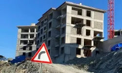 Kastamonu'da ücretini alamayan işçi vince çıktı