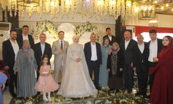 Demircioğlu ve Tekinışık ailesinin mutlu günü