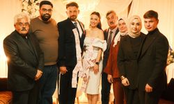 Büşra ile Adem çifti mutluluğa ilk adımı attı