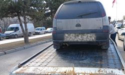 Kastamonu’da 17 araç otoparka çekildi