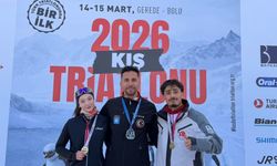 Kastamonulu sporcular Kış Triatlonu’nda Türkiye’yi Salladı