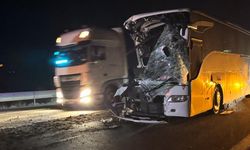 Kastamonu - Hatay otobüsü kaza yaptı: 1 ölü, 15 yaralı!