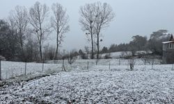 Kastamonu Ramazan Bayramı’nı kar yağışıyla karşıladı