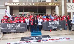 Öğretmene şiddete Kastamonu’dan ortak tepki