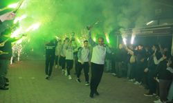 Türkiye şampiyonlarına Kastamonu'da coşkulu karşılama