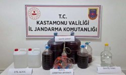 50 litre sahte içki ele geçirildi!