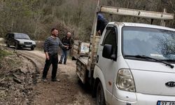 Cideli vatandaş “iş başa düştü” dedi, küreği eline aldı