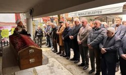 Eski başkan son yolculuğuna uğurlandı