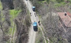 Jandarmadan drone destekli devriye