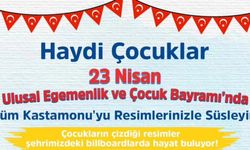 Kastamonulu çocuklar 23 Nisan’a renk katacak